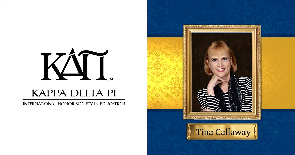 Dr. Tina Callaway - Kappa Delta Pi